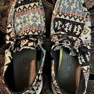 Hey Dude Multicolor Patterned Women's Shoes